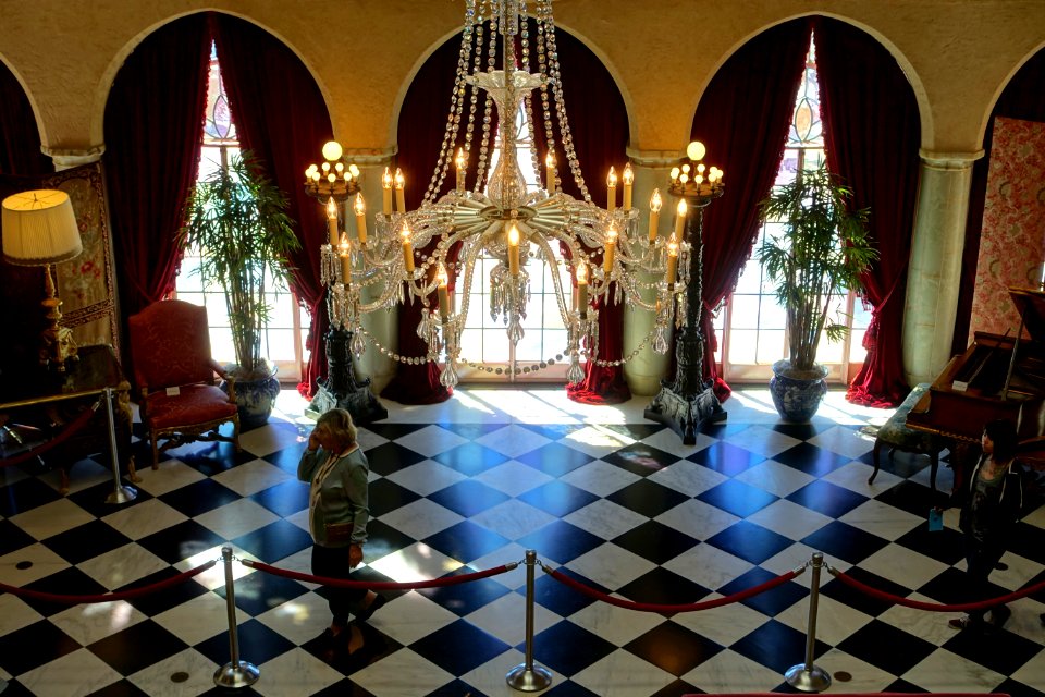 Court from above - Cà d'Zan - John and Mable Ringling Museum of Art - Sarasota, FL - DSC00359