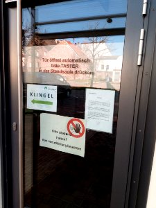 Covid-19-Anschläge Bürgermeisteramt Walldürn
