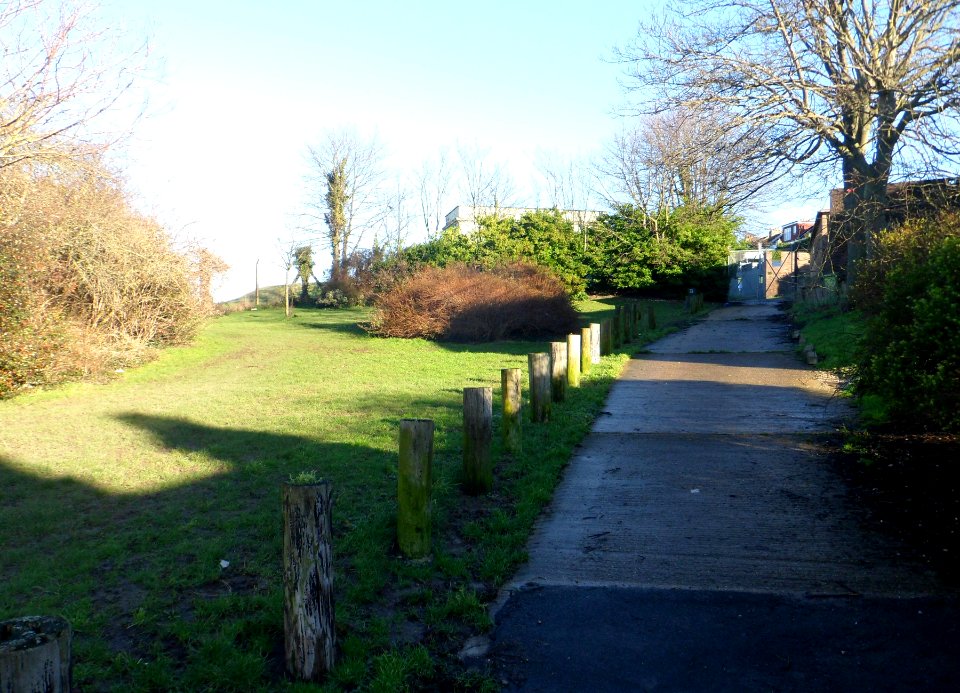 Covered Reservoir between Beaufort Terrace and Cobden Road, Hanover, Brighton (January 2014) (2)