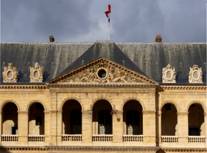 Cour honneur invalides paris photo