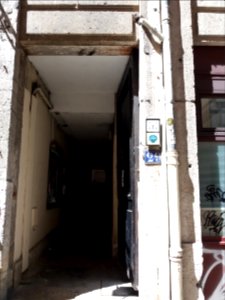 Cour des Voraces - Entrée de la traboule rue Imbert-Colomès
