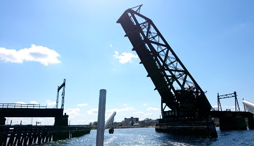 Crook Point Bascule Bridge - draw span