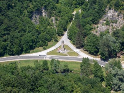 Croatian anthem monument, Risvica 02