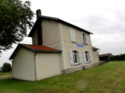 Crécy-au-Mont (Aisne) ancienne gare (tramway)