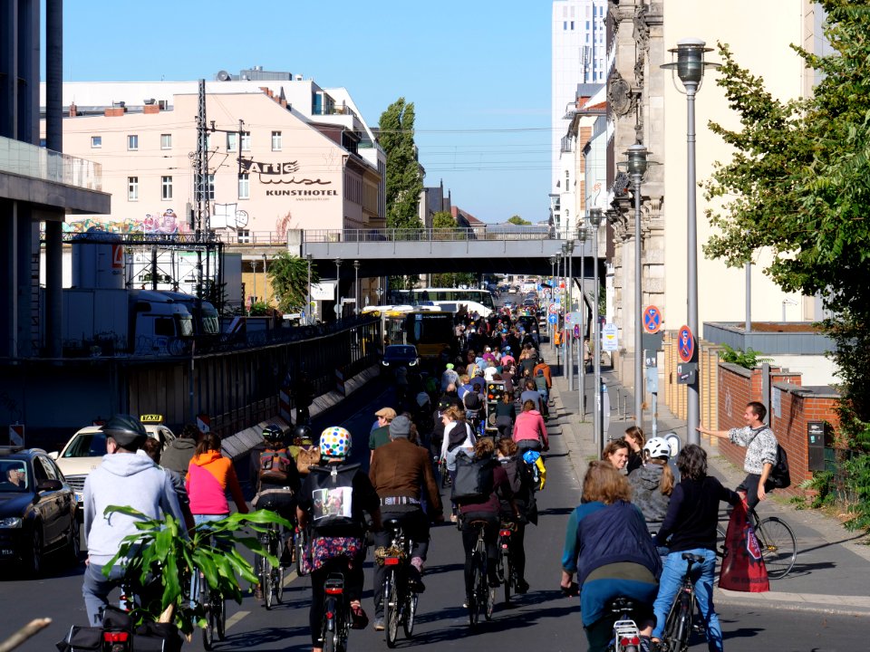 Critical Mass in support of the Hambach Forest Occupation Berlin 30-9-2018 22