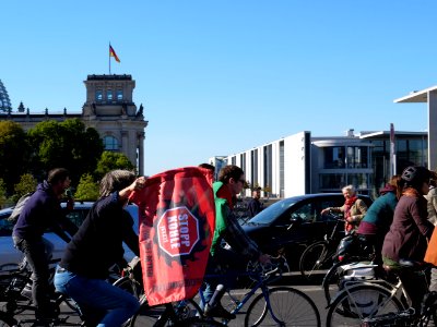 Critical Mass in support of the Hambach Forest Occupation Berlin 30-9-2018 21