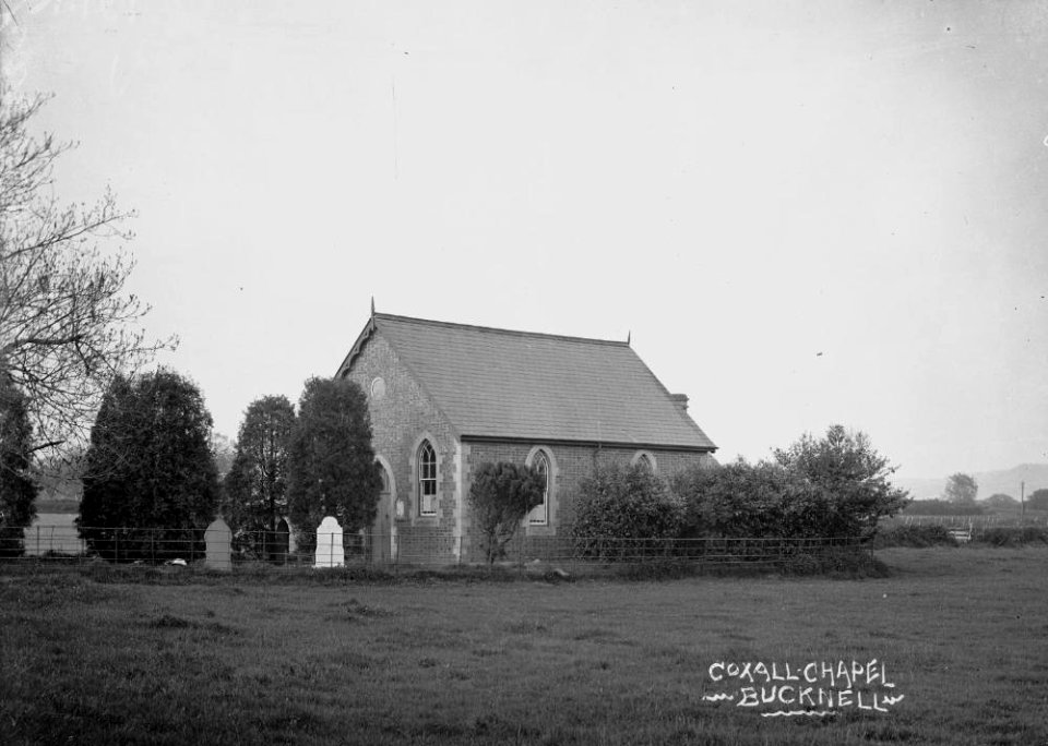 Coxall chapel Bucknell (1293883)
