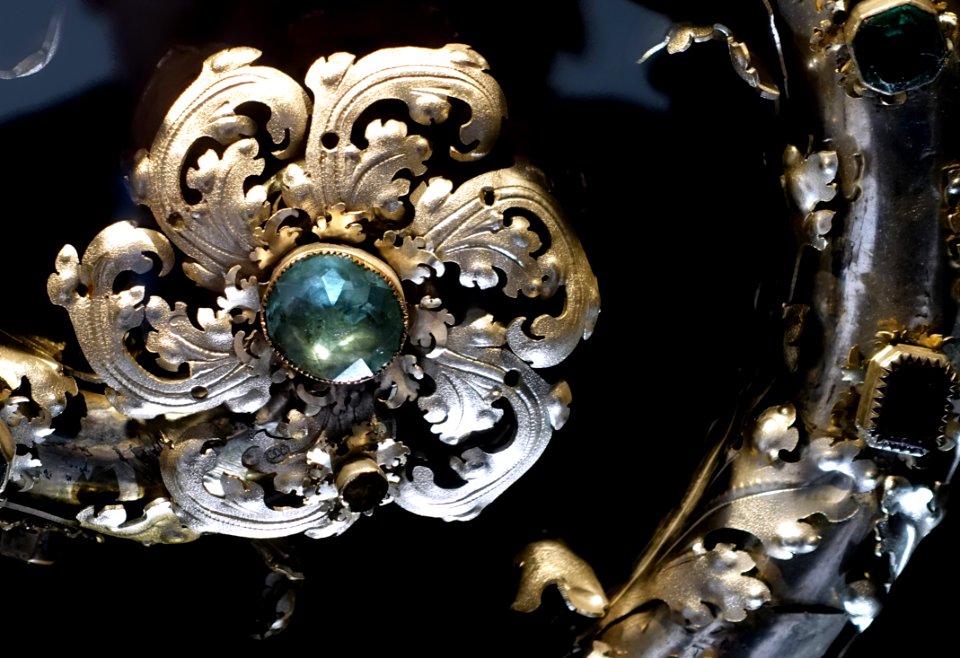 Crosier detail, Augsburg, 1716 - Landesmuseum Württemberg - Stuttgart, Germany - DSC02761
