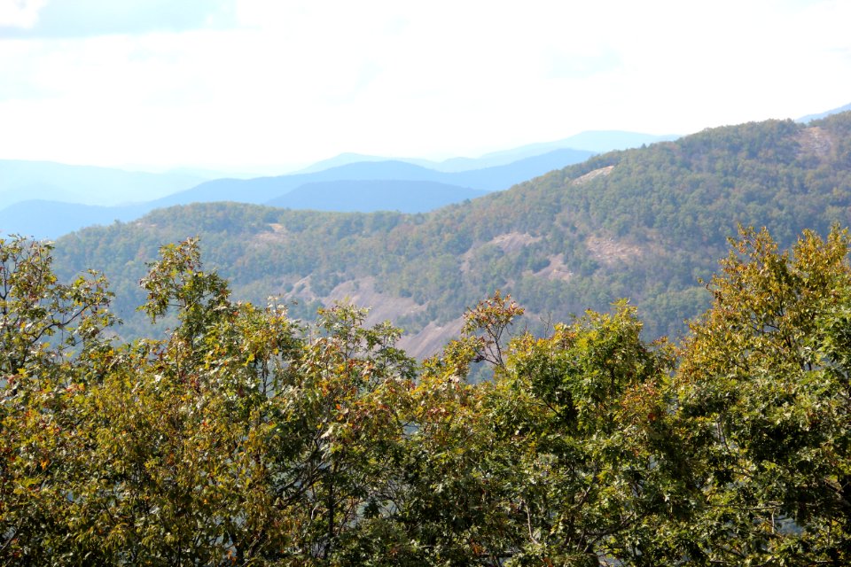 Cowrock Mountain cliffs, Oct 2018