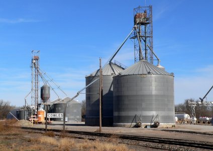 Cowles, Nebraska grain elevator 1 photo