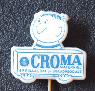 Croma reclamespeldje blauw