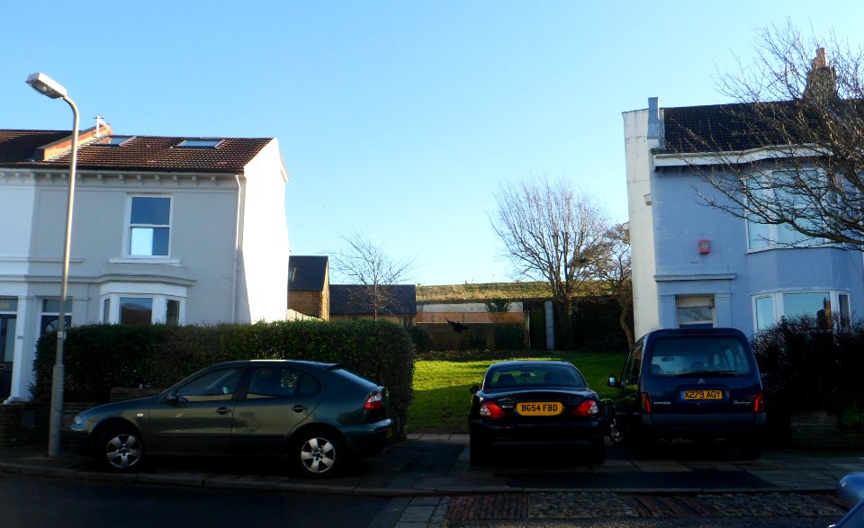 Covered Reservoir between Beaufort Terrace and Cobden Road, Hanover, Brighton (January 2014) (1)