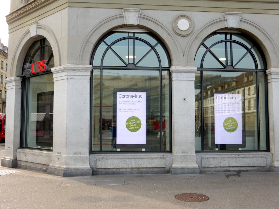 COVID-19 UBS in Bern