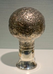 Covered cup by Ernst Riegel, 1910, silver - Hessisches Landesmuseum Darmstadt - Darmstadt, Germany - DSC01031