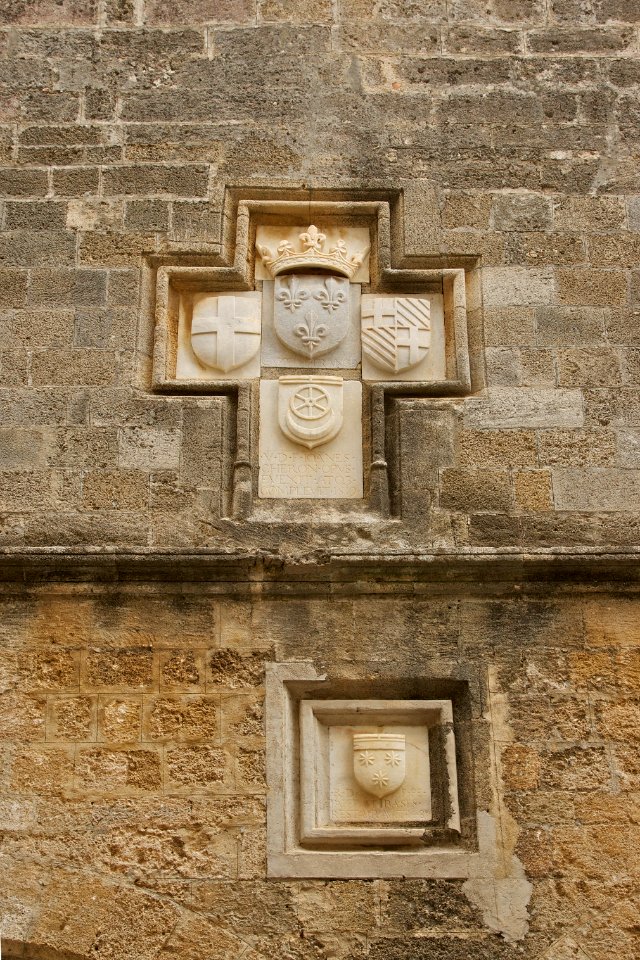 Croix armoiries Rhodes