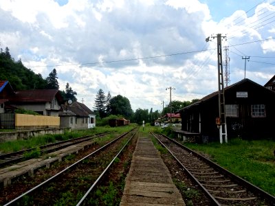 Cristian station near Brasov RO