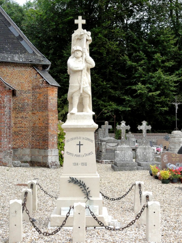 Criquetot-sur-Ouville (Seine-Mar.) monument aux morts 1914-1918
