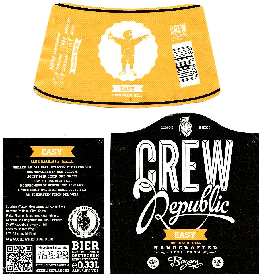 Crew Republic Brewery - Easy