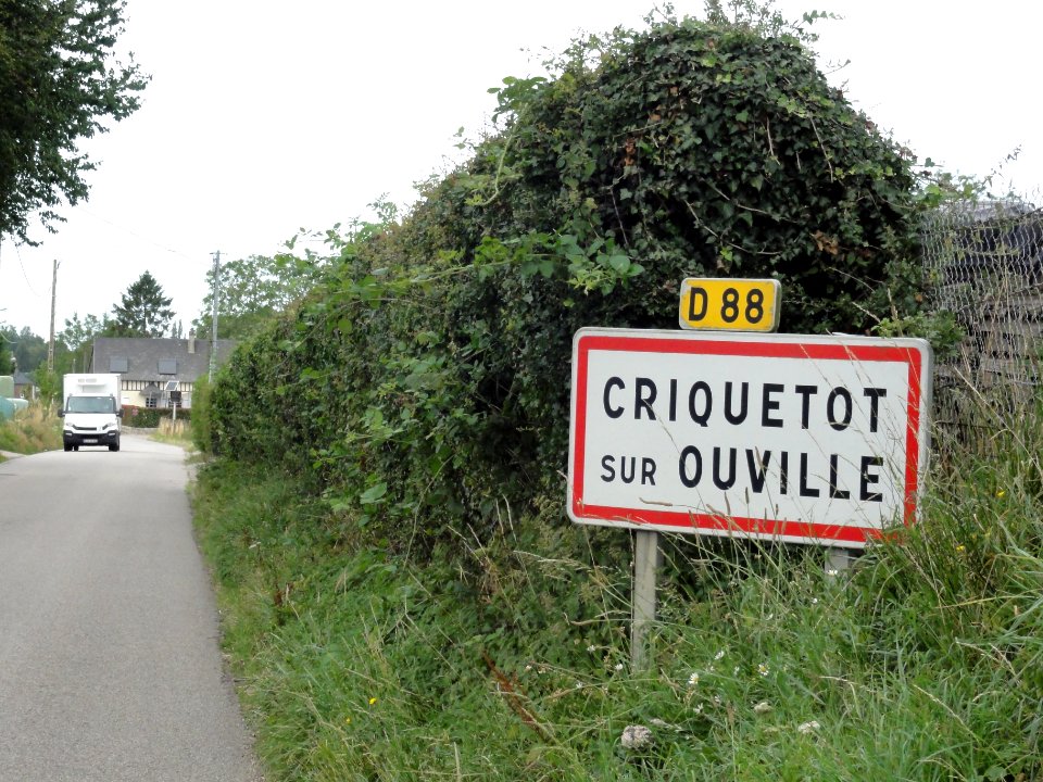 Criquetot-sur-Ouville (Seine-Mar.) entrée