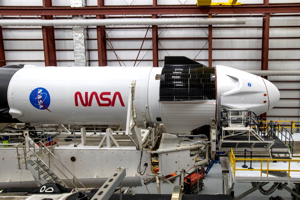 Crew-1 mated with Falcon 9