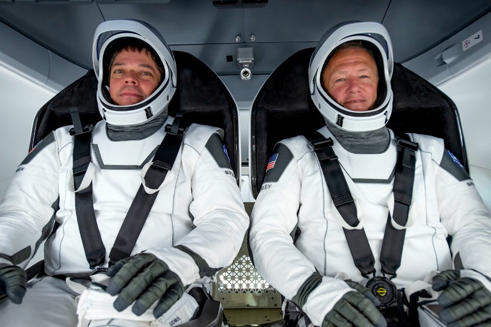 Crew Dragon Demo-2 Bob and Doug