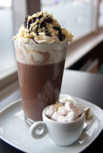 Chocolate beverage cocoa photo