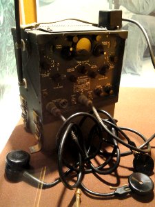 CRI 43007 Transmitter-Receiver used by the Navajo Code Talkers - National Cryptologic Museum - DSC07801