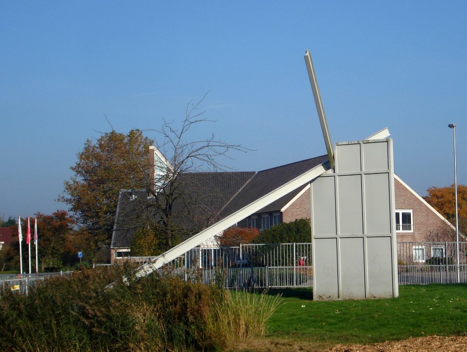 Cromstrijen kunstwerk MAVO