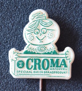 Croma reclamespeldje groen