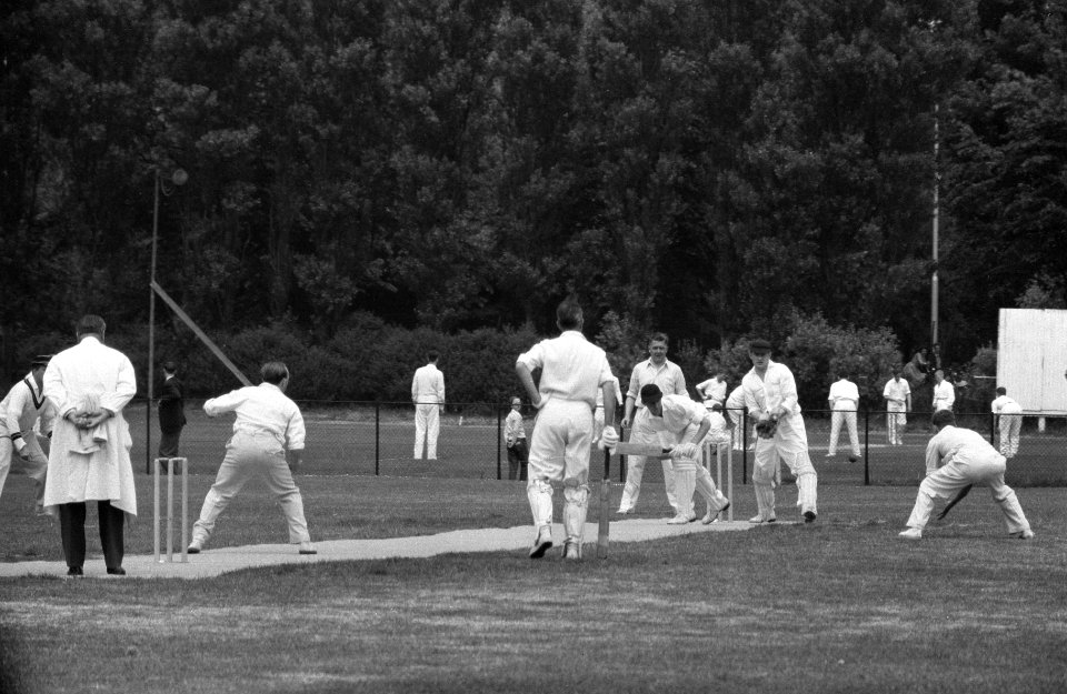Cricket HCC tegen Rood en Wit te Den Haag, Bestanddeelnr 910-4576