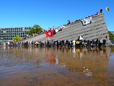 Critical Mass in support of the Hambach Forest Occupation Berlin 30-9-2018 27