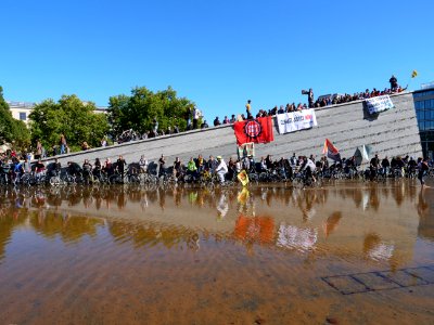 Critical Mass in support of the Hambach Forest Occupation Berlin 30-9-2018 29