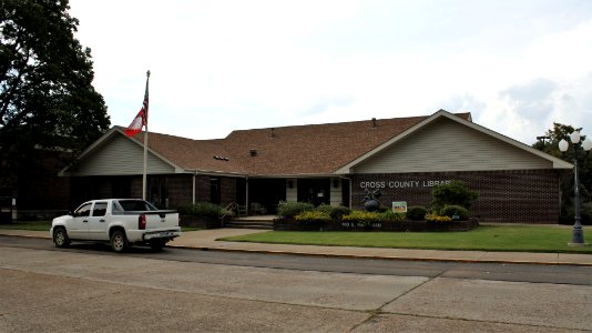 Cross County Library in Wynne, Arkansas