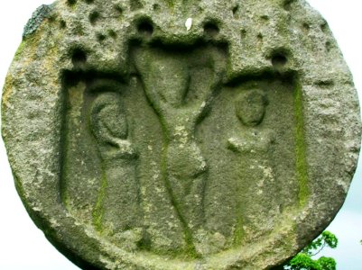 Cross head, Great Mitton, close-up