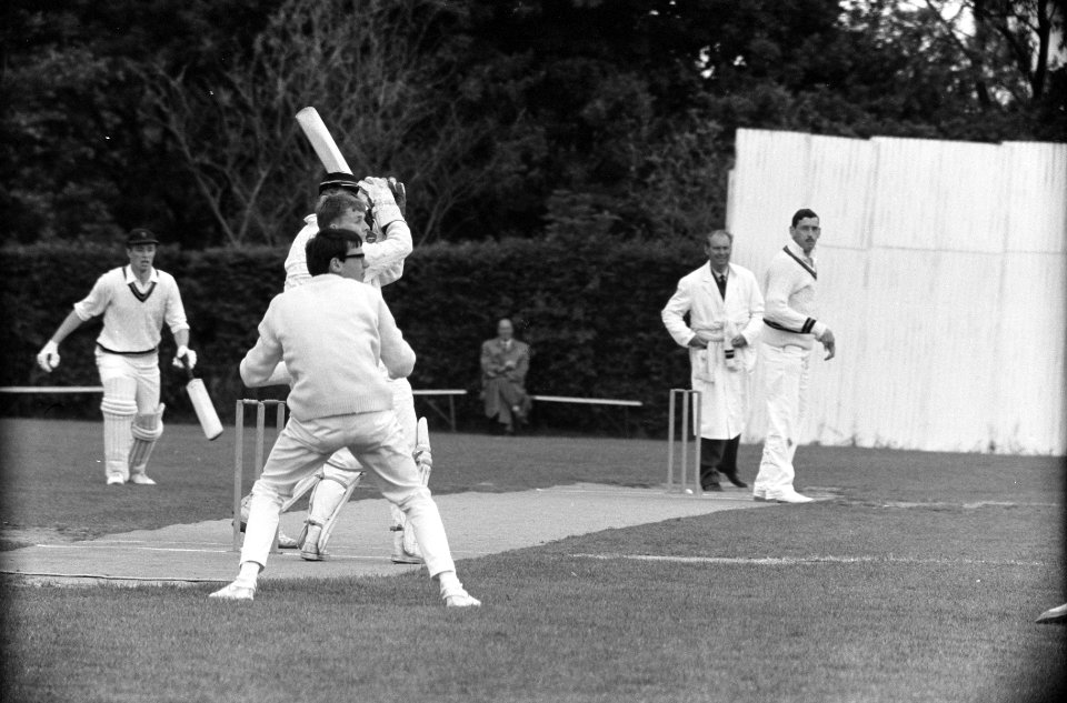Cricket ACC tegen VRA (spelmoment Nico Spits en Rudi Jansen ), Bestanddeelnr 914-0814