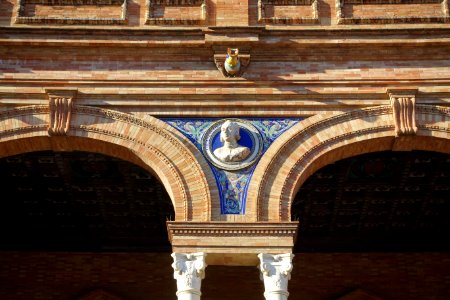 Cristobal Colon - Plaza de España - Seville, Spain - DSC07667