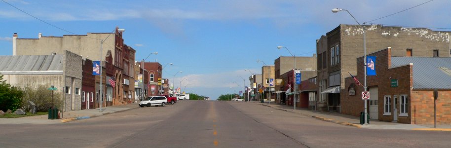 Creighton, Nebraska Main Street 2
