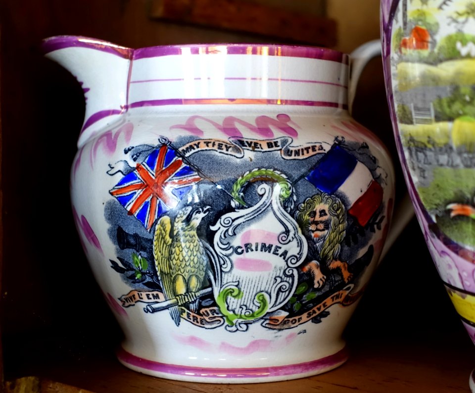 Crimea - May They Ever Be United - Sunderland earthenware jug - DSC03859