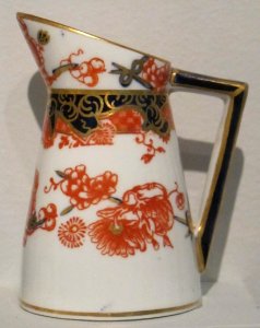 Creamer, c. 1900, English, Royal Crown Derby, hard-paste porcelain, Honolulu Museum of Art