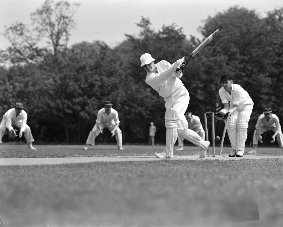 Cricket. Haarlem tegen HCCI aangetast, Bestanddeelnr 908-6465