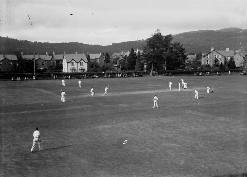 Cricket match in Builth Wells (1294947)