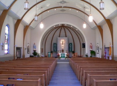 Crofton, NE St. Rose of Lima interior 1