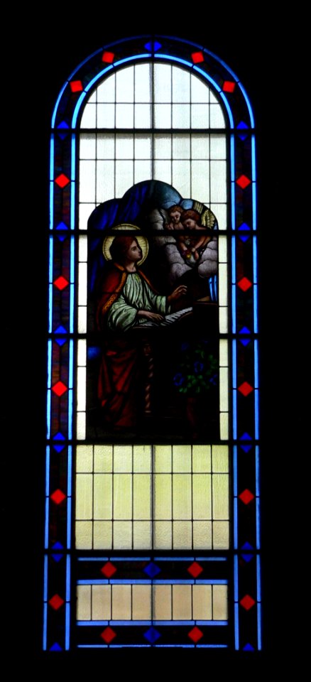 Crofton, NE St. Rose of Lima S wall window 2 of 5