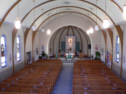 Crofton, NE St. Rose of Lima interior 2