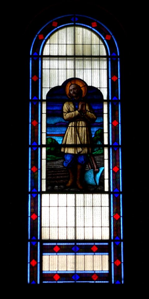 Crofton, NE St. Rose of Lima N wall window 3 of 5