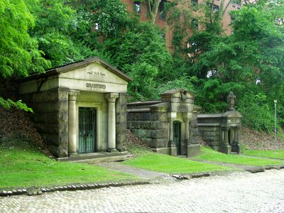 Crawford, Redfern, Shaw Mausoleums, McKeesport and Versailles Cemetery, 2015-05-25, 01