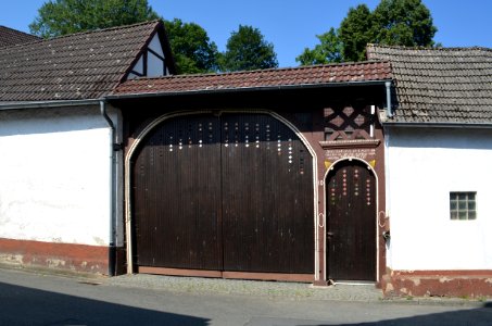 Cratzenbach, Hauptstraße 10, Tor