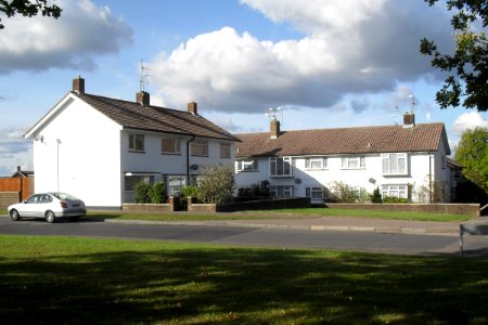 Crawley Housing - Terraced Houses in Paddockhurst Road, Gossops Green