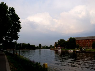 Cumulonimbus from Spandau Havel Bank 2016-06-03 04