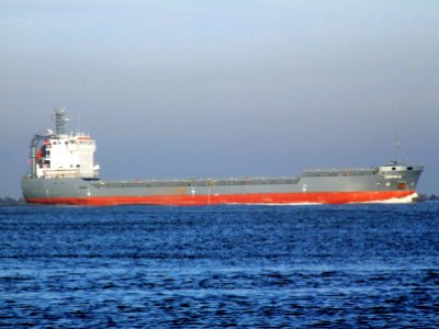 Creola IMO 9306407 approaching Port of Rotterdam
